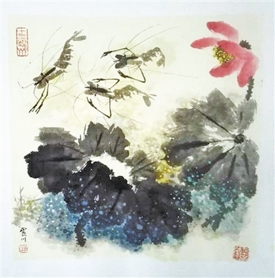 宿州书画老人张震川(图2)