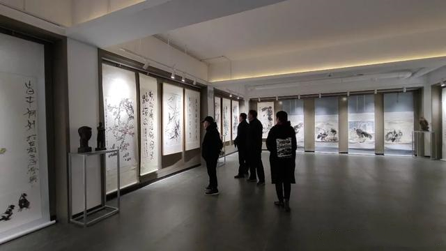 萧县书画院成立40周年画展(图1)