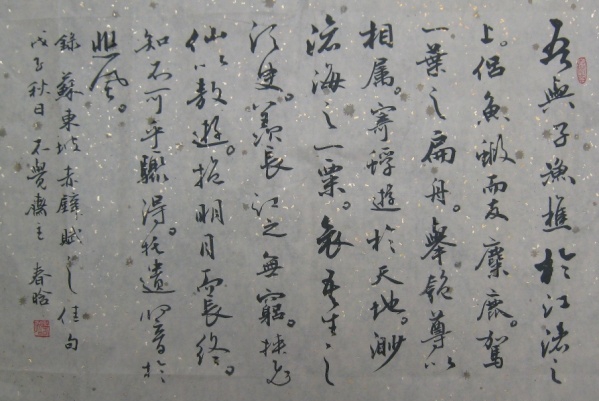 孟春晗书法作品欣赏(图11)