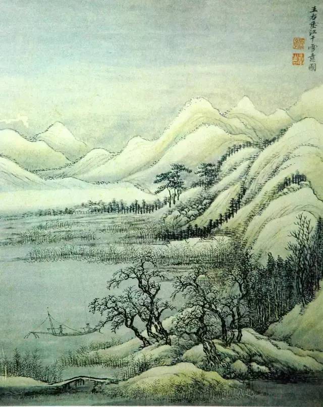 王石谷山水画作品欣赏(图1)