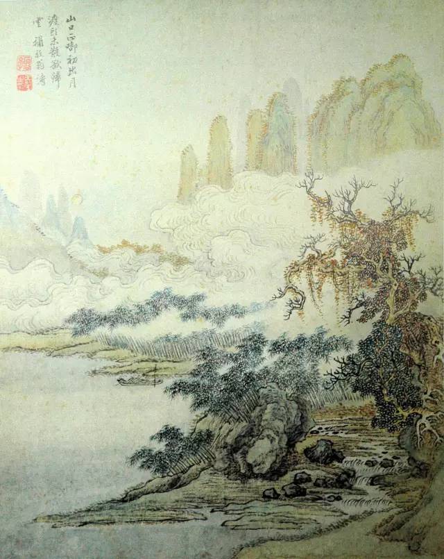 王石谷山水画作品欣赏(图2)