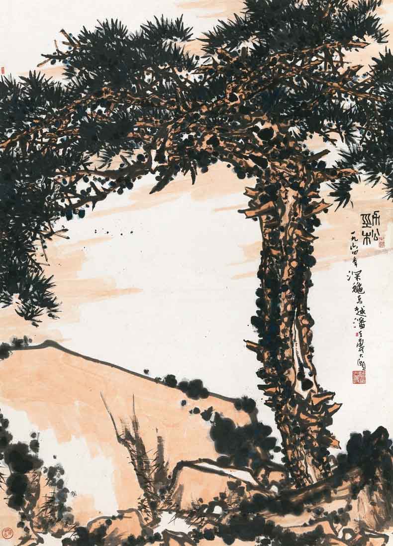 潘天寿字画拍卖最贵的作品都有哪些?(图5)