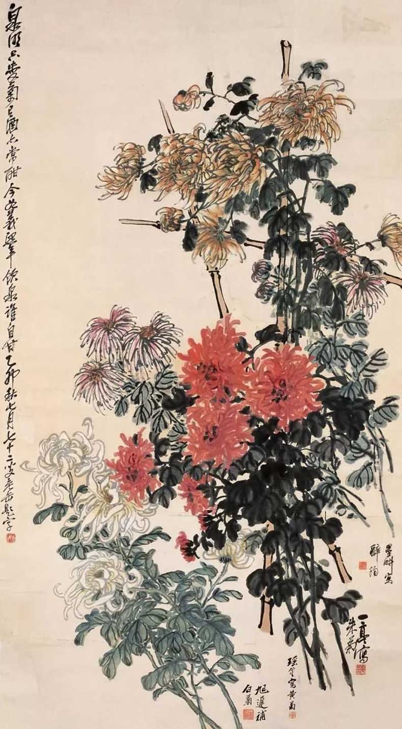 黄山寿花鸟画作品欣赏(图30)
