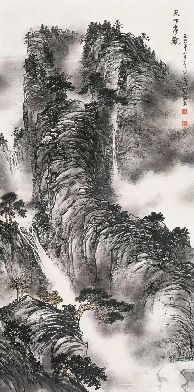 刘海粟国画作品欣赏(图10)