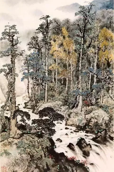 关山月国画作品欣赏(图3)