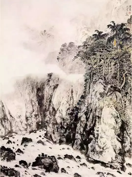 关山月国画作品欣赏(图7)