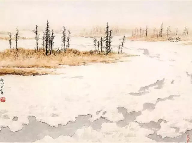 关山月国画作品欣赏(图13)