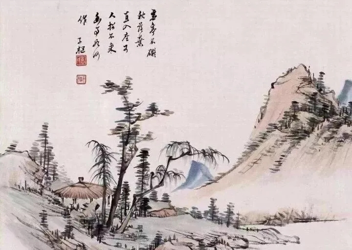 卢子枢山水画作品欣赏(图7)