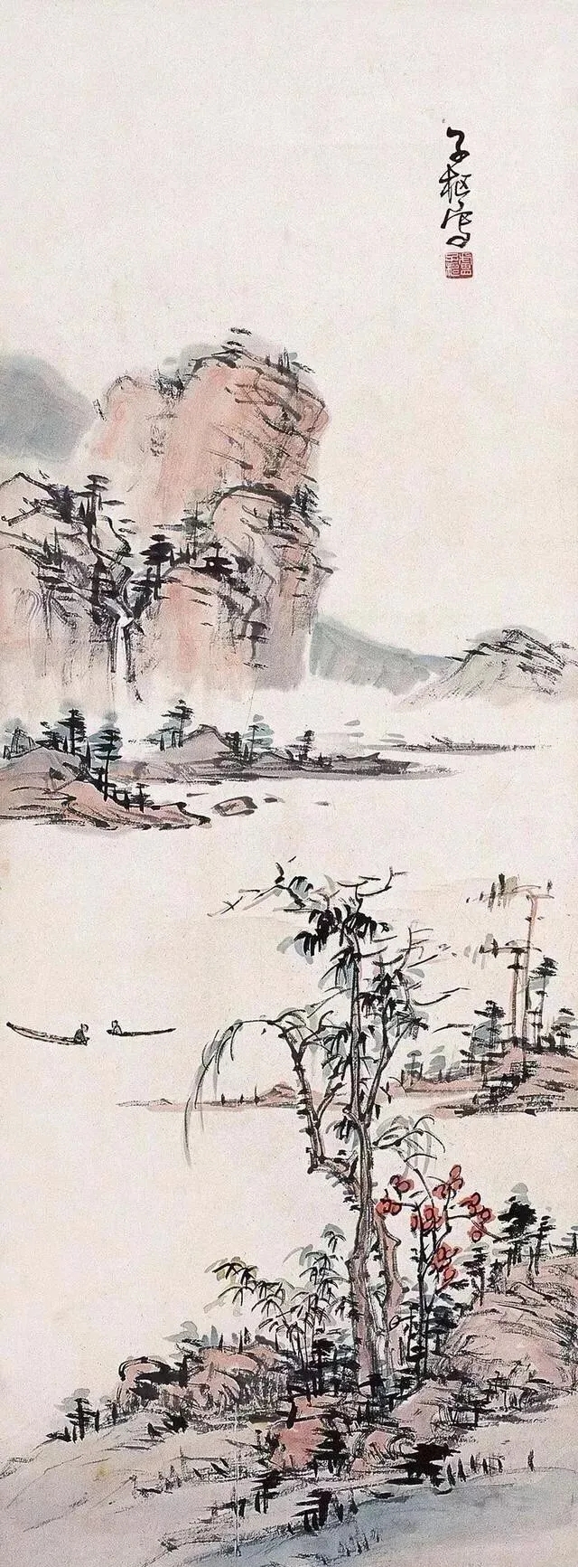 卢子枢山水画作品欣赏(图8)