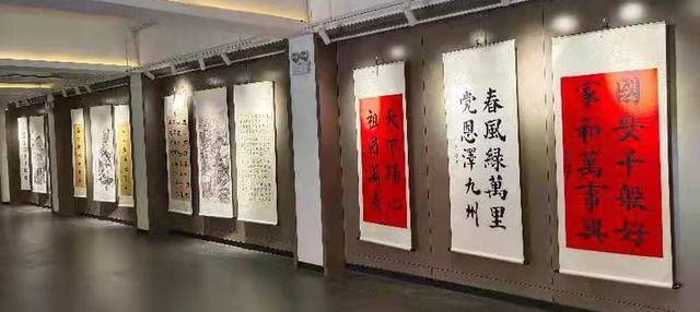 萧县实验小学举办庆祝建党100周年师生书画展(图4)