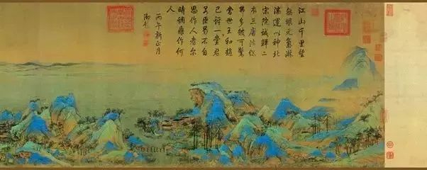 千里江山图的画家是谁，千里江山图是哪个画家的作品(图2)