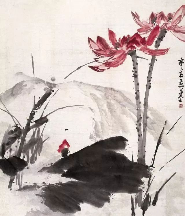 萧龙士书画作品欣赏(图1)