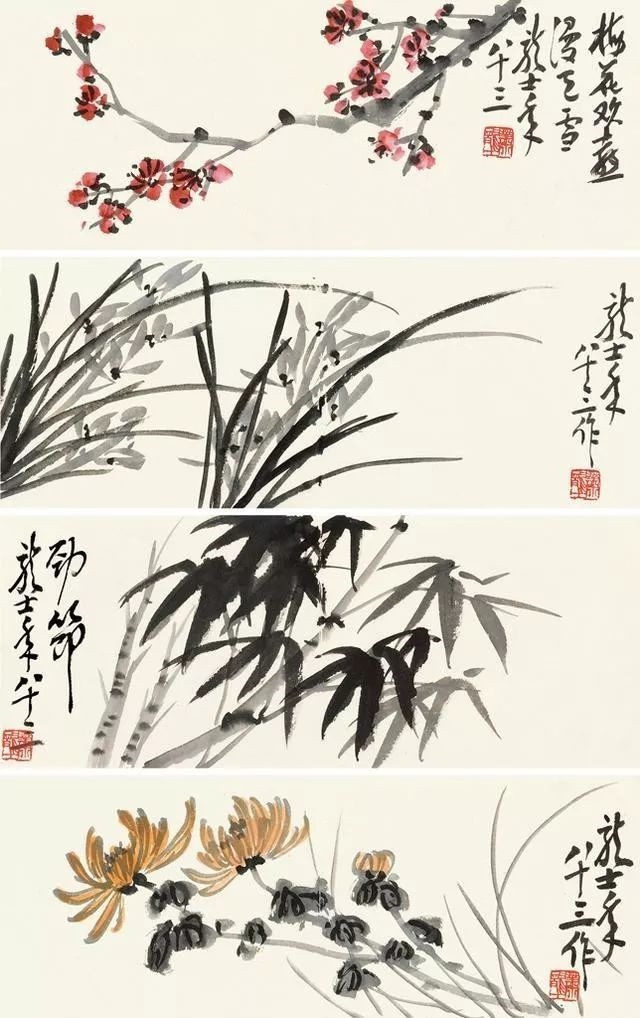 萧龙士书画作品欣赏