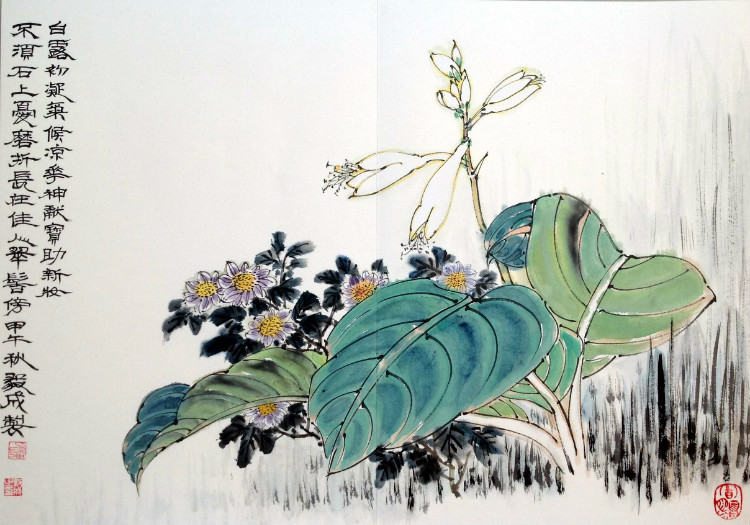 萧县画家柳毅成书画作品欣赏