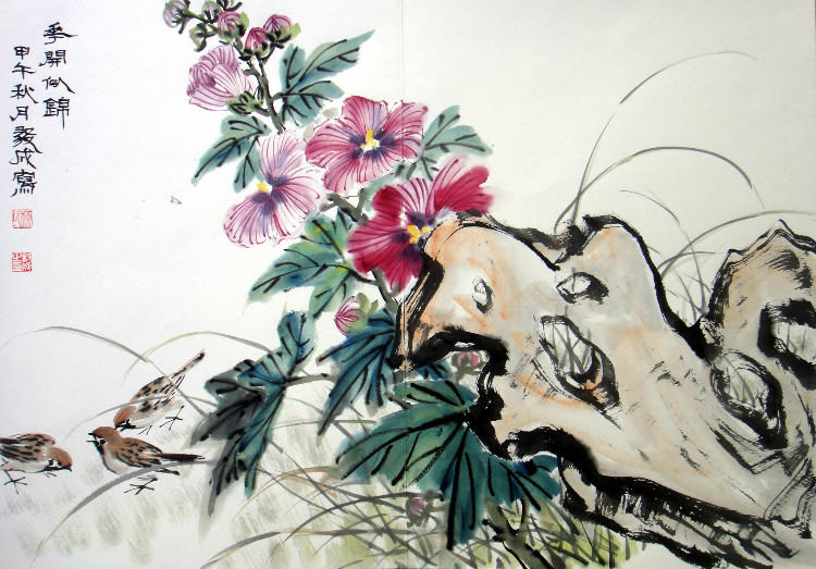 萧县画家柳毅成书画作品欣赏