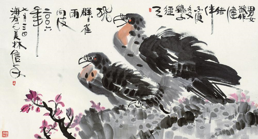 韩美林作品每平尺价格多少钱,韩美林的画现在值多少钱