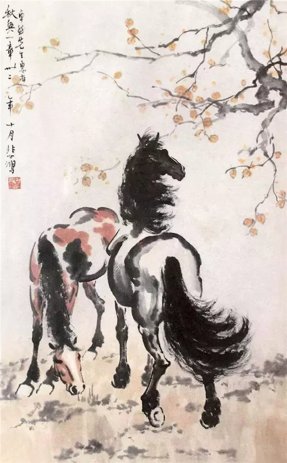 徐悲鸿擅长画什么画(徐悲鸿最擅长画什么呢)