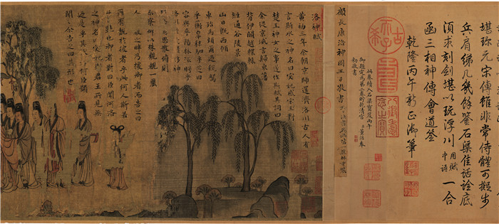 洛神赋图的作者是谁，洛神赋图是谁画的