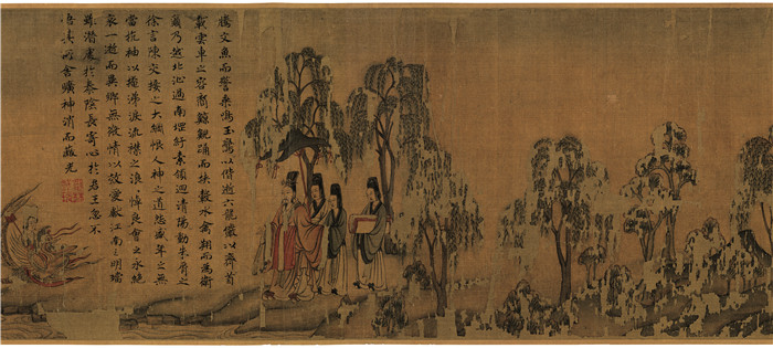 洛神赋图的作者是谁，洛神赋图是谁画的