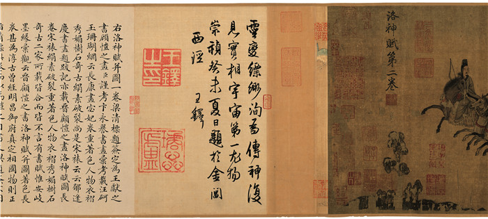 洛神赋图的作者是谁，洛神赋图是谁画的