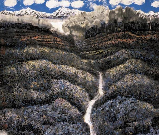 刘继潮山水画欣赏(图1)