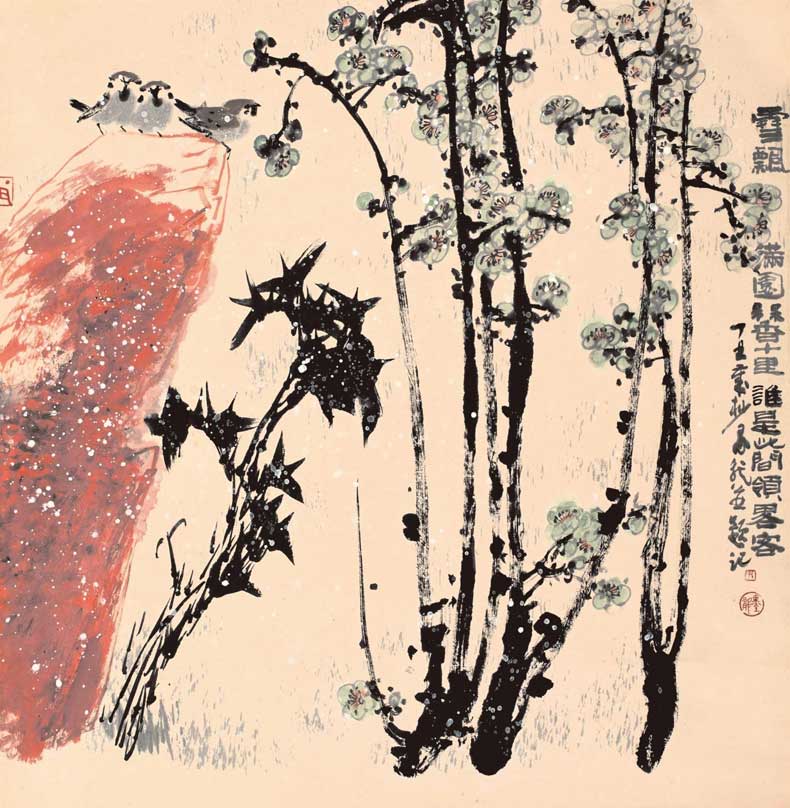 孙墨龙国画作品欣赏(图5)