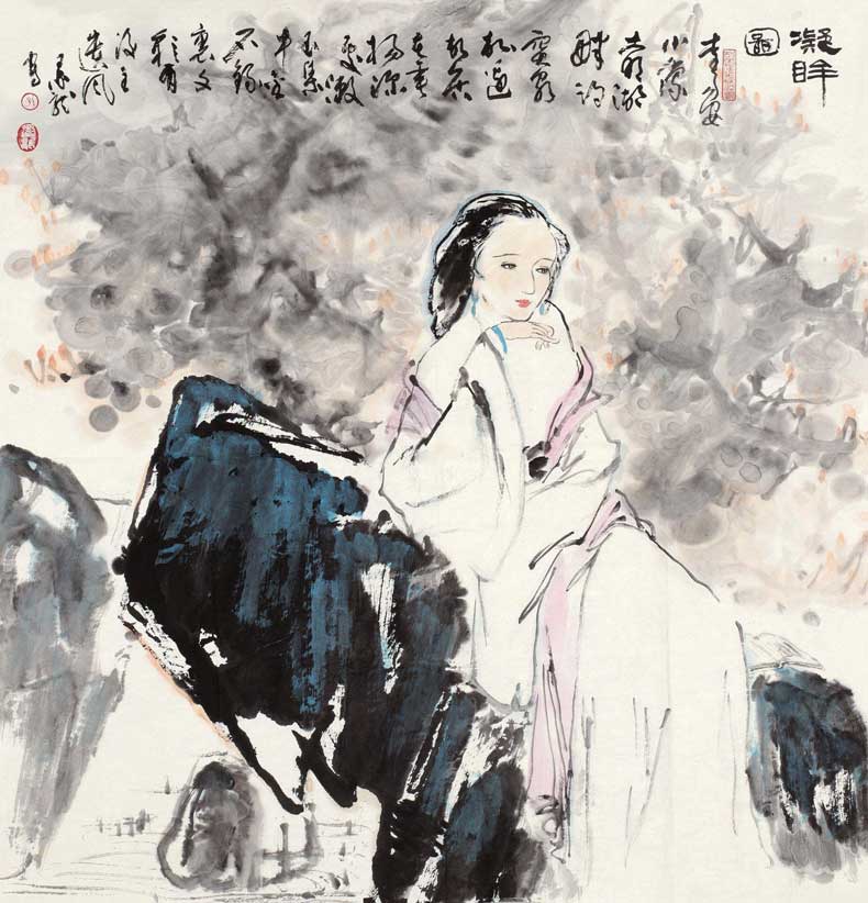 孙墨龙国画作品欣赏(图2)