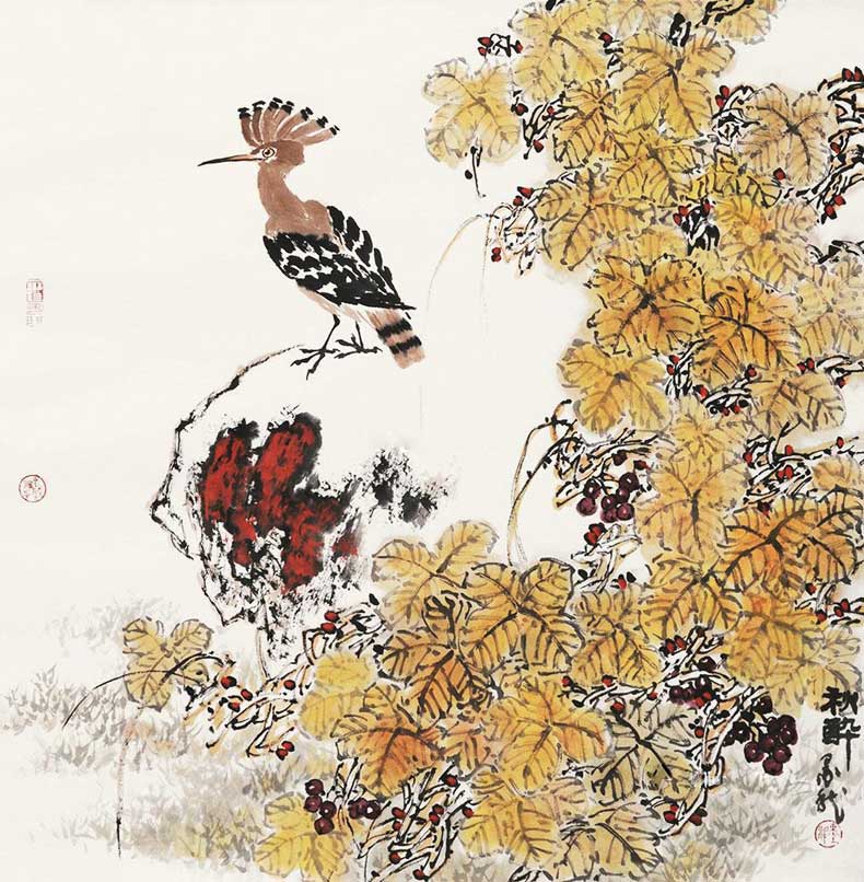 孙墨龙国画作品欣赏(图7)