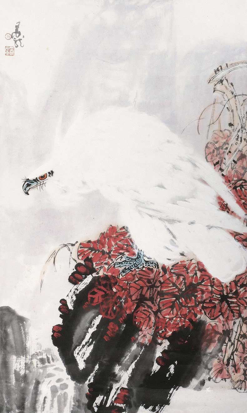 孙墨龙国画作品欣赏(图13)