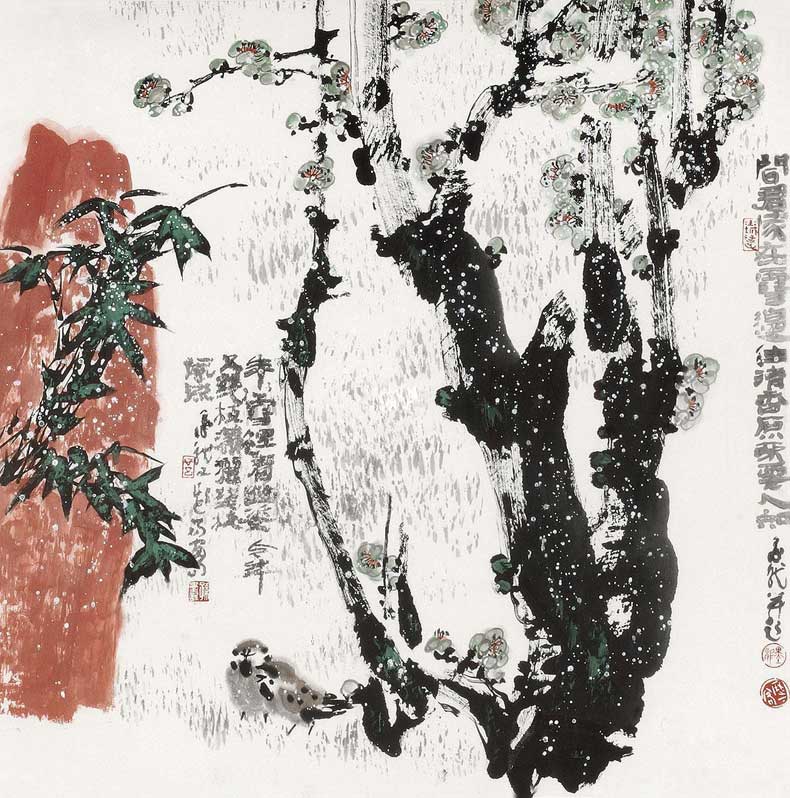 孙墨龙国画作品欣赏(图12)