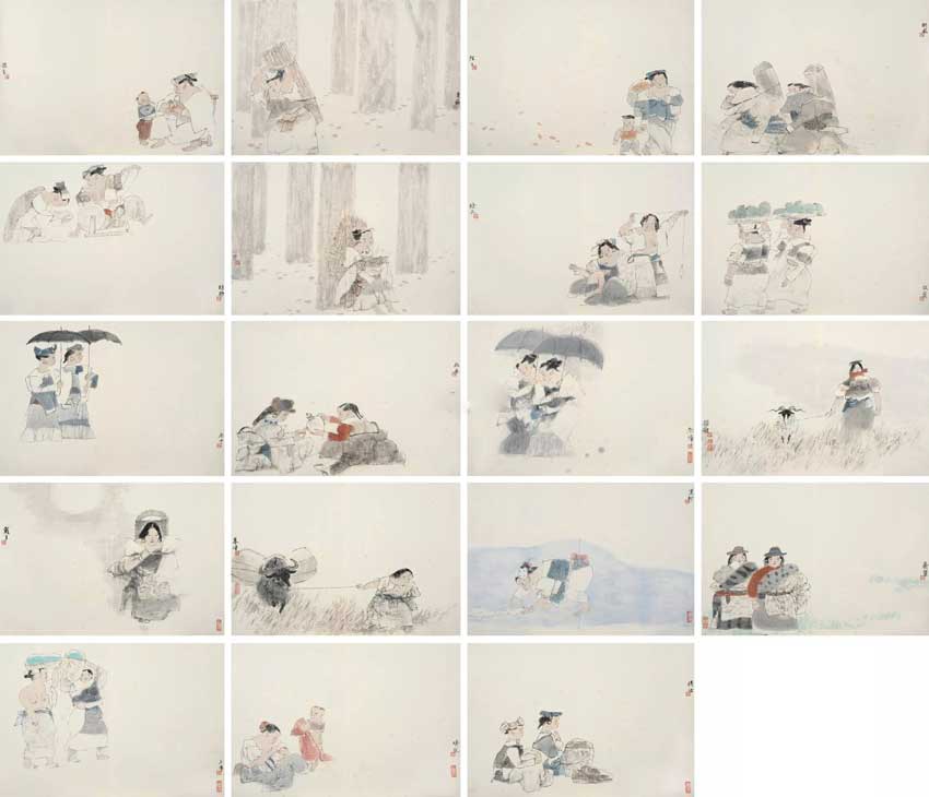 周思聪作品拍卖一平尺的价格多少钱(图7)