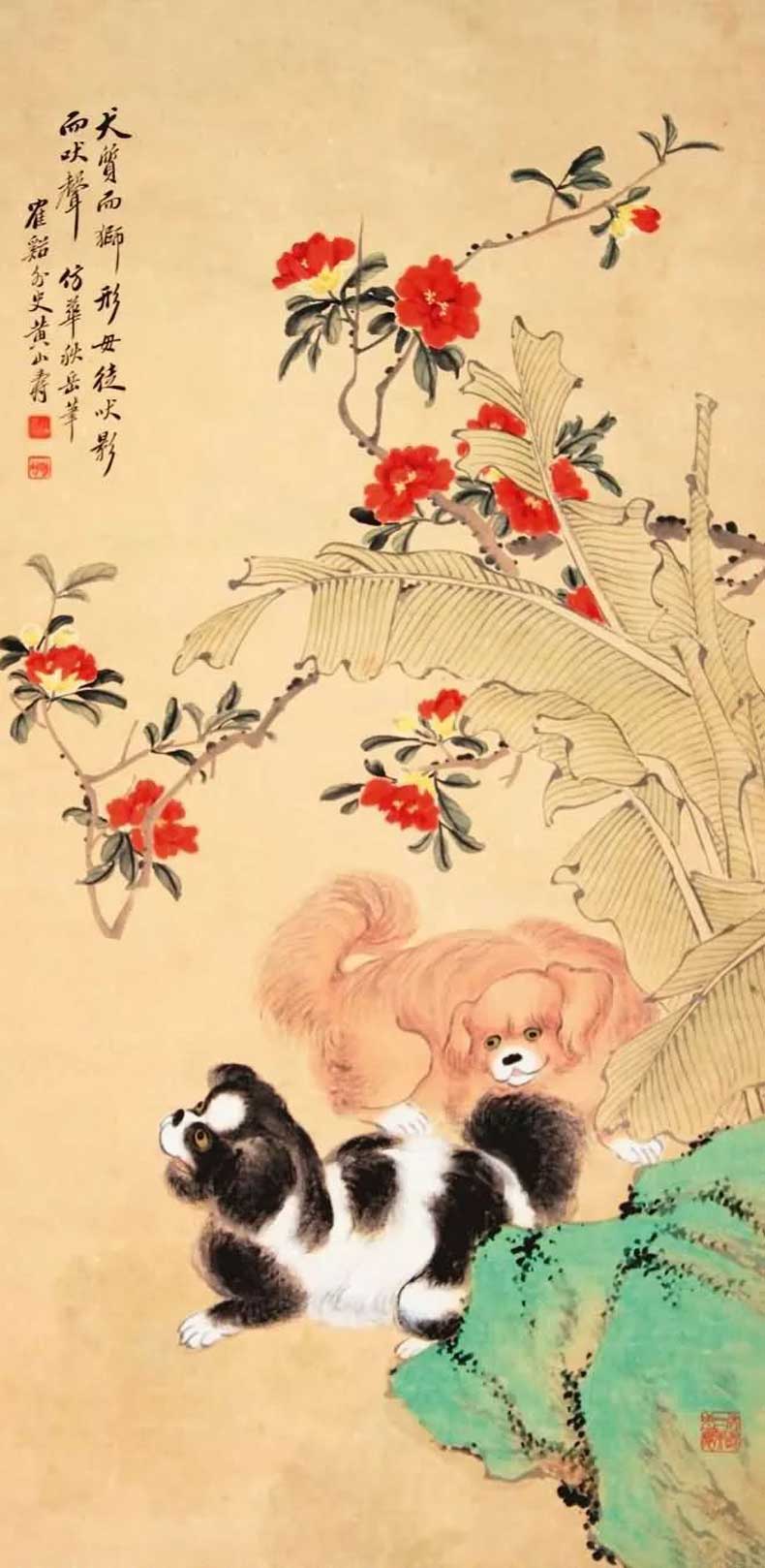 黄山寿花鸟画作品欣赏(图14)