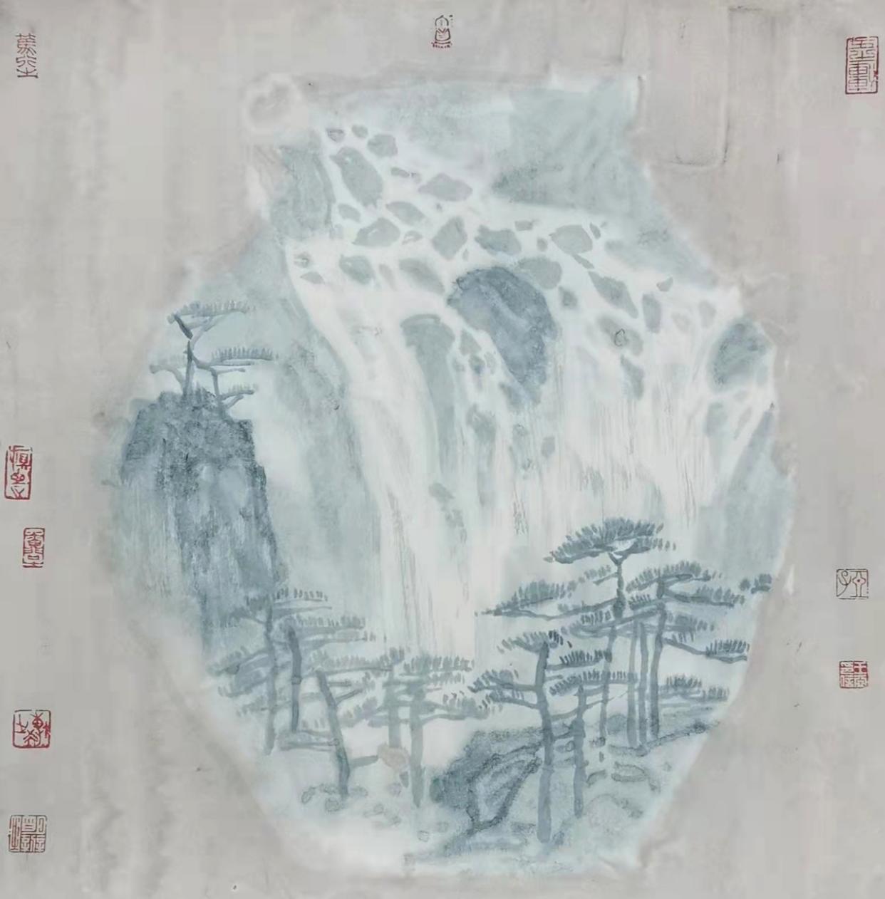 萧县画家王亚作品欣赏(图21)