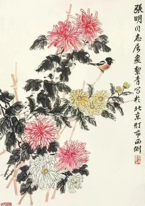 胡絜青绘画艺术上的精深造诣从何而来?(图6)